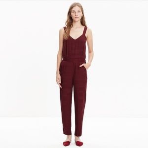 Madewell•Burgandy Romper